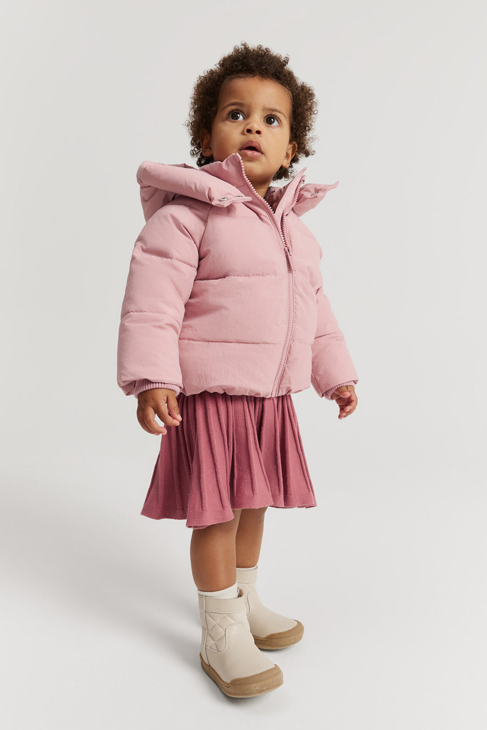 Nylon Soft Puffer Jacket