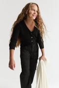 Teen Soft Crop Cardigan