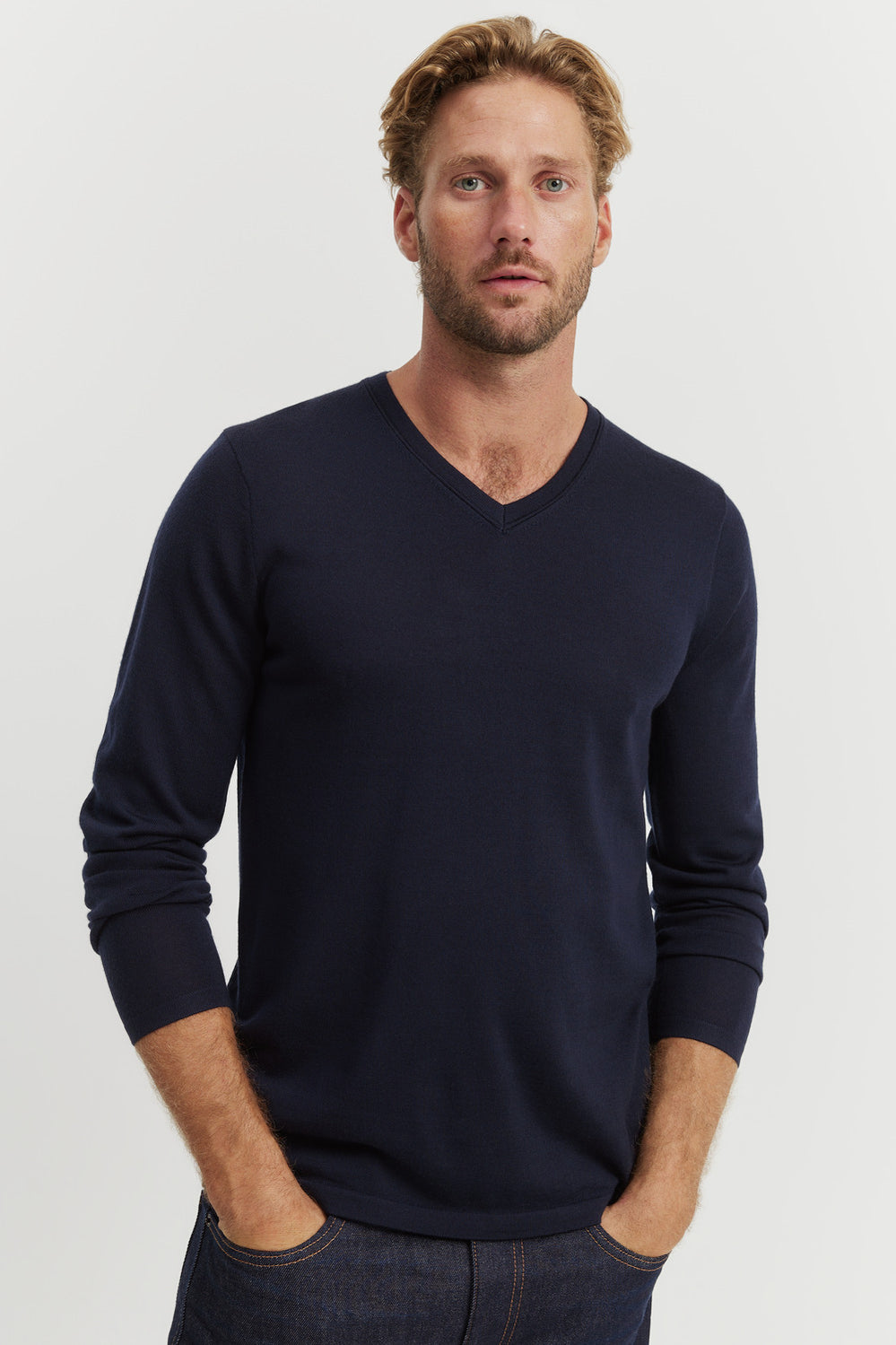 Merino V-Neck Knit
