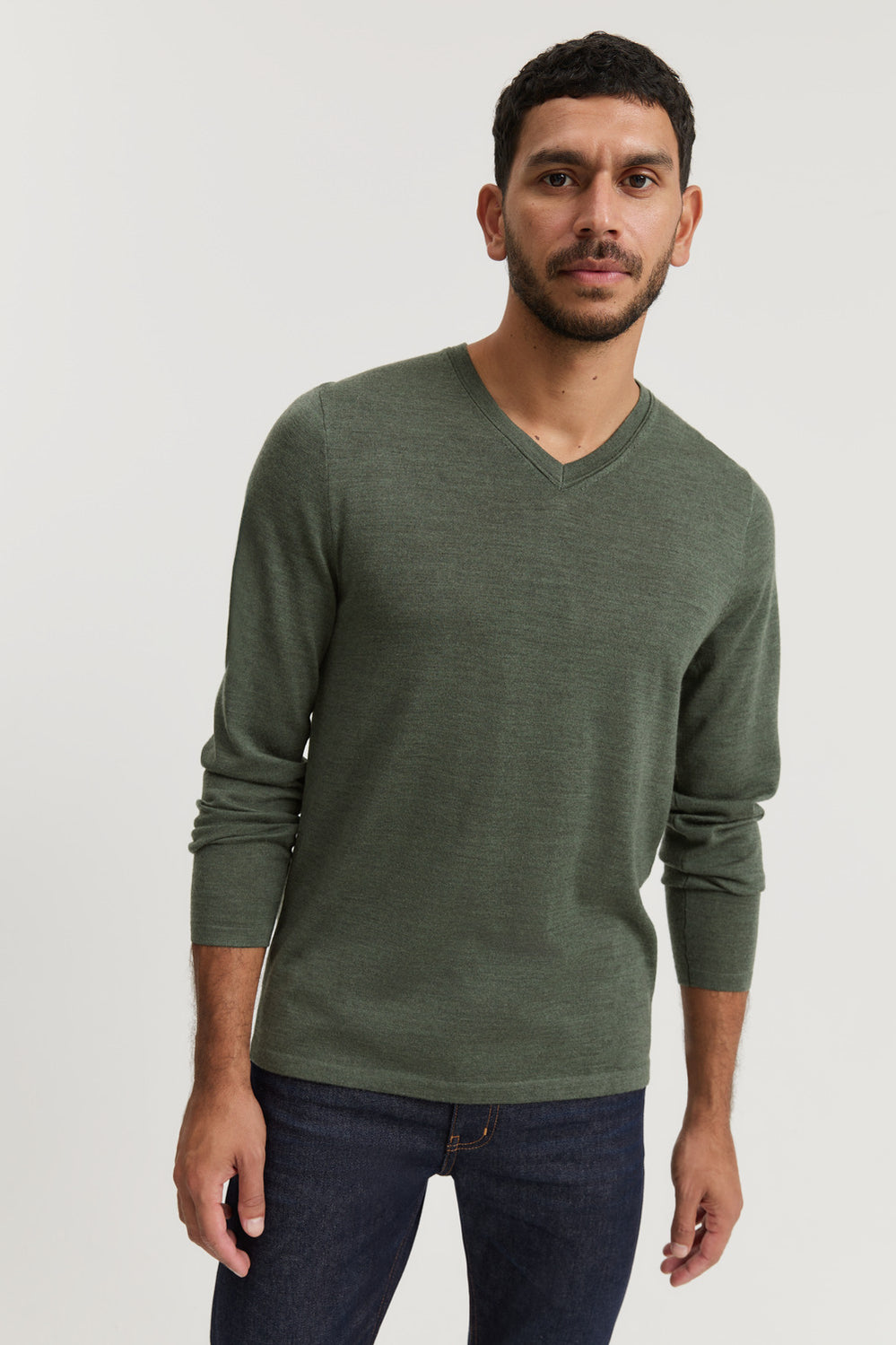 Merino V-Neck Knit