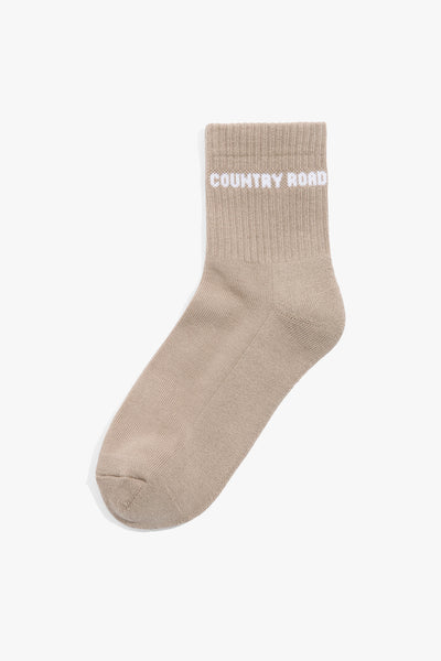 Australian Cotton Blend Cr Sport Quarter Crew Sock