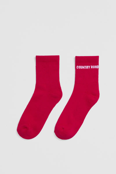 Australian Cotton Blend Cr Sport Quarter Crew Sock