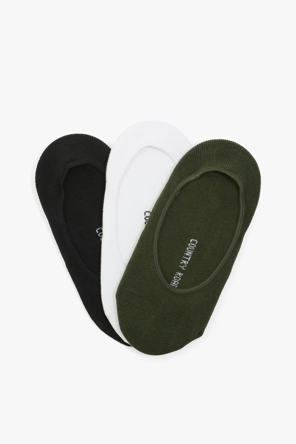 Australian Cotton Blend No-Show Sock Pack Of 3