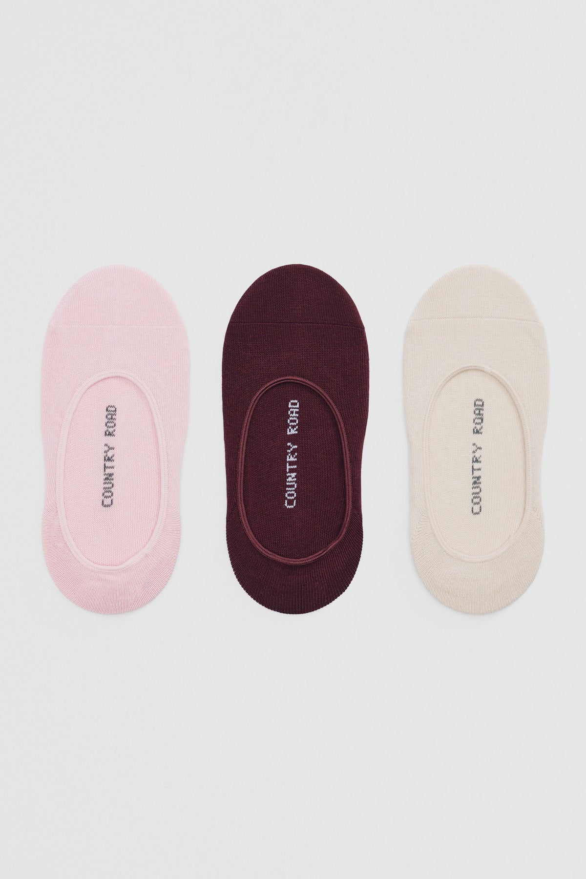 Australian Cotton Blend No-Show Sock Pack Of 3