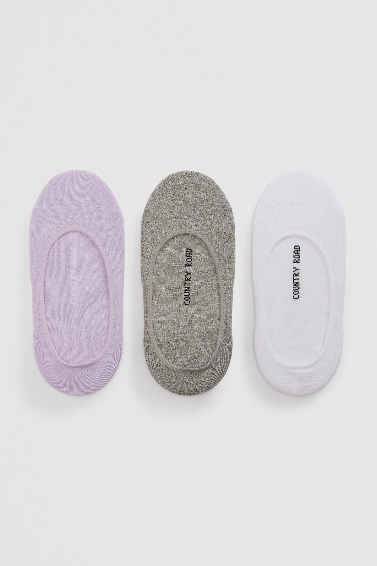 Australian Cotton Blend No-Show Sock Pack Of 3