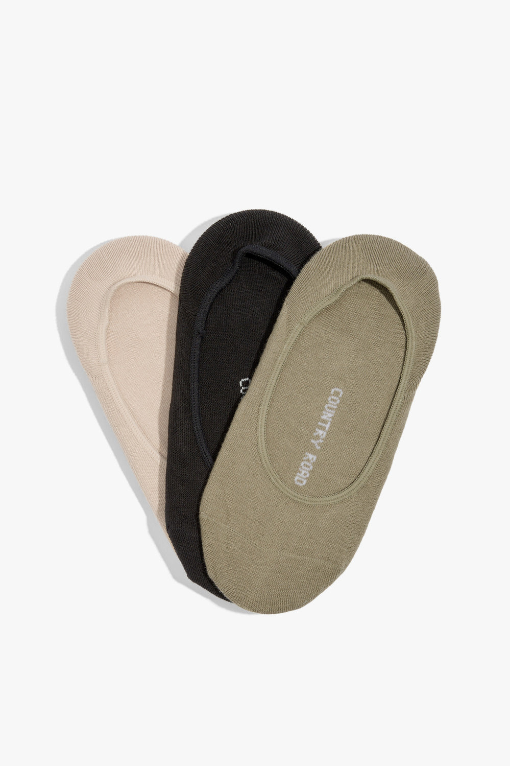 Australian Cotton Blend No-Show Sock Pack Of 3