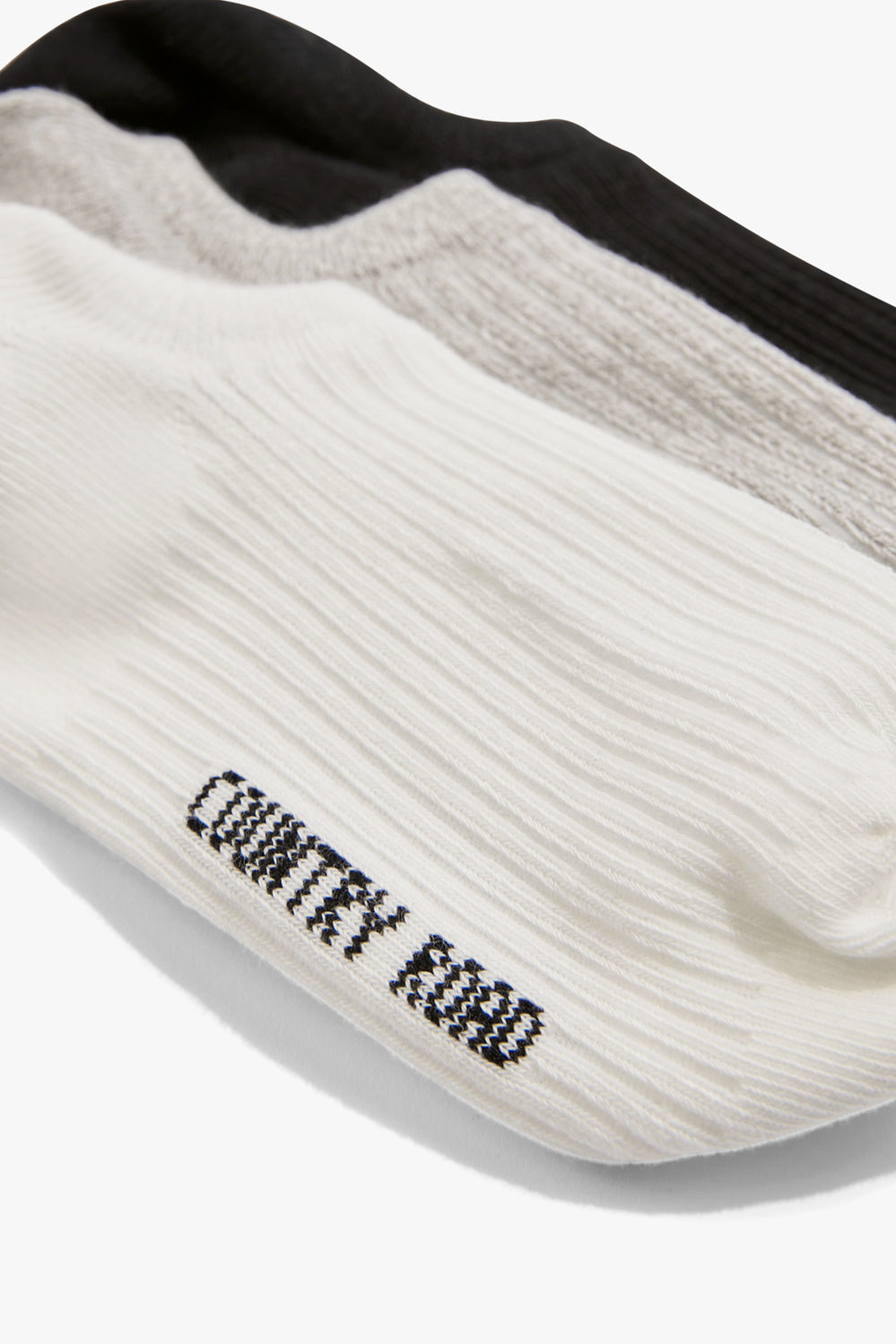 Australian Cotton Rib No-Show Sock Pack Of 3