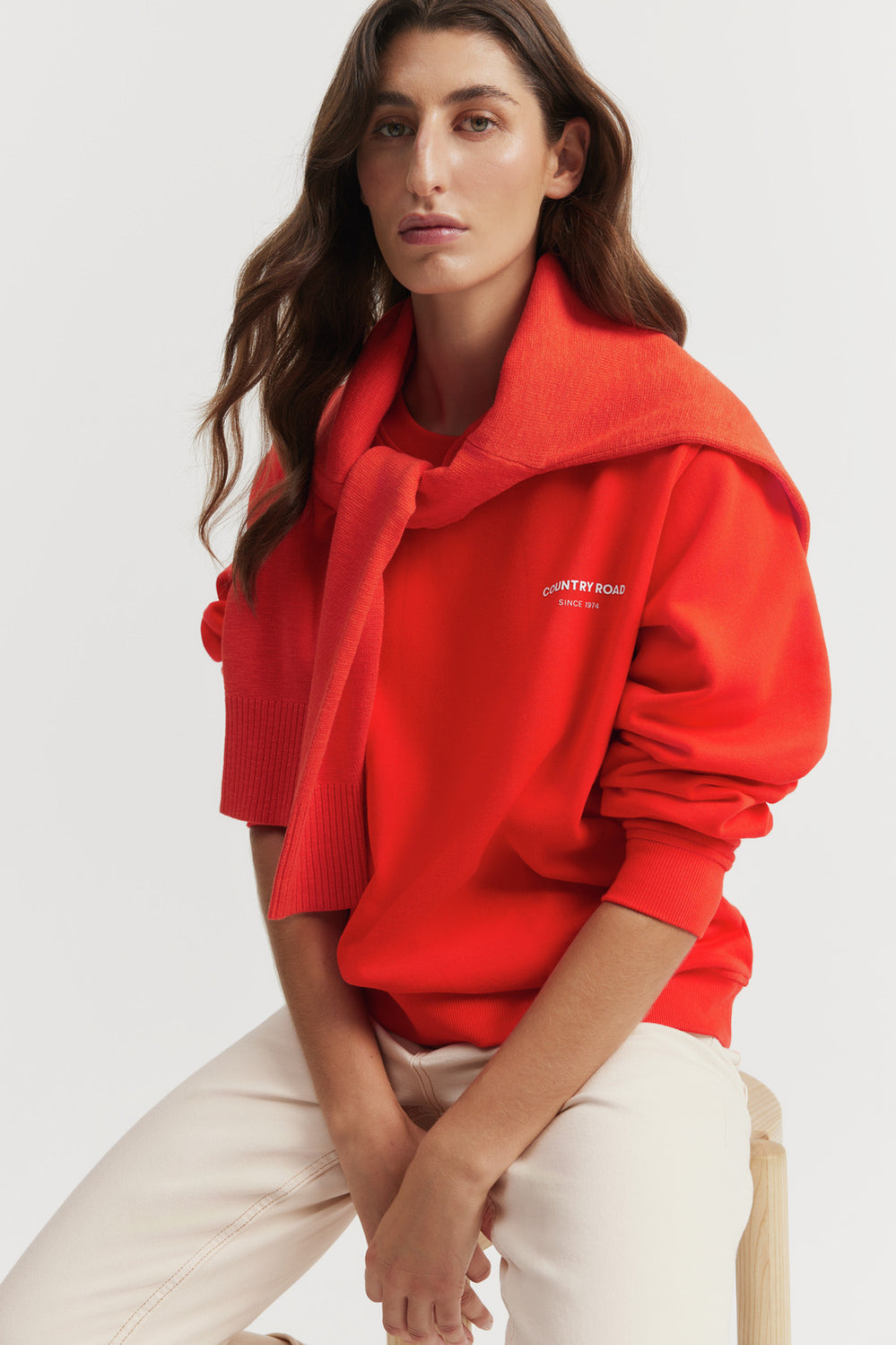 Cotton Relaxed Fit Sweat