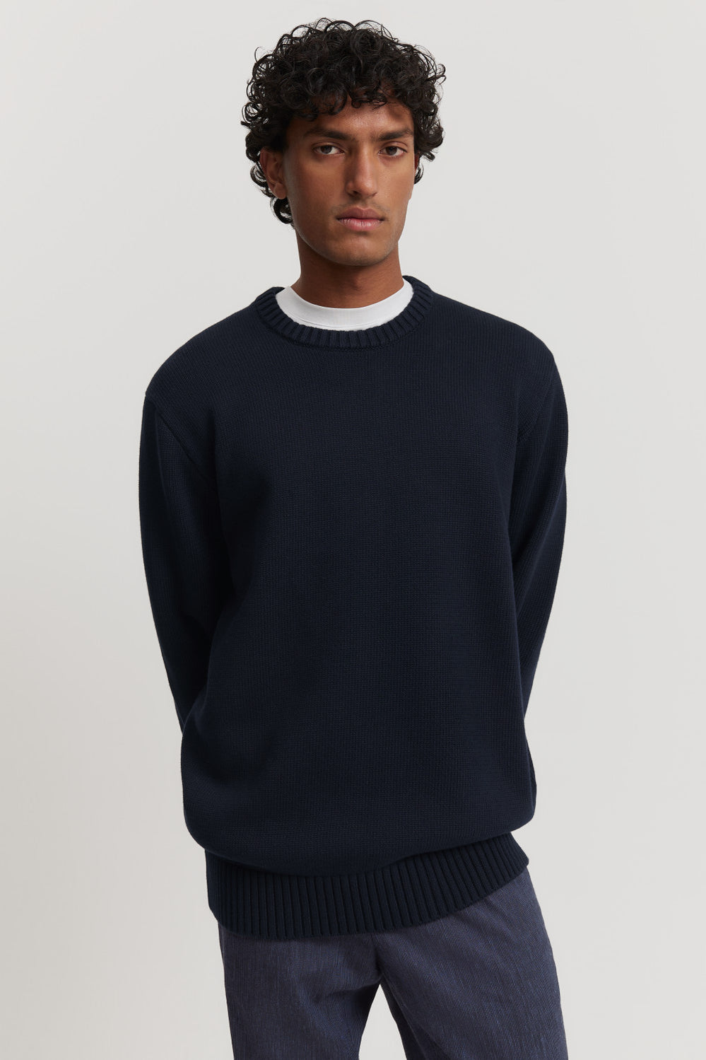 Cotton Crew Knit