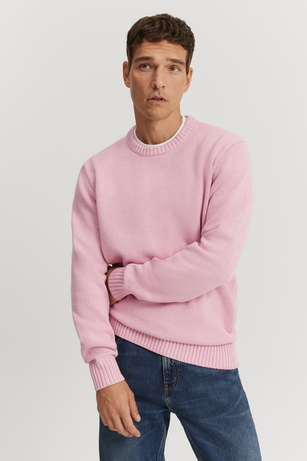 Cotton Crew Knit