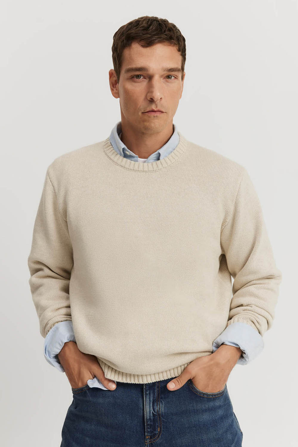 Cotton Crew Knit