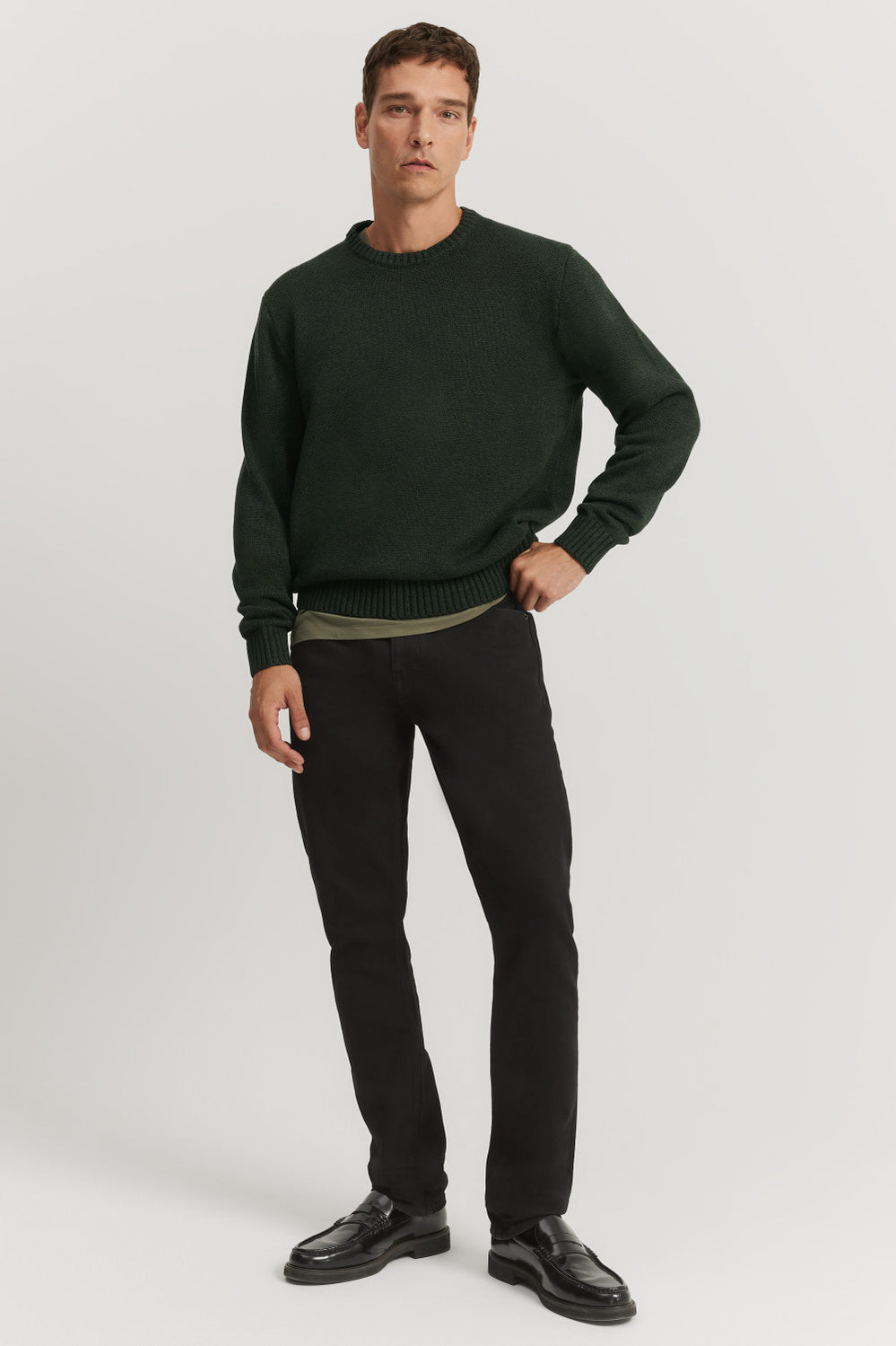Cotton Crew Knit