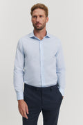 Tailored Fit Super Fine Cotton Dobby Check Shirt