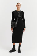 Long Sleeve Rib Dress