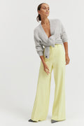 Ribbed Fluffy Cardigan