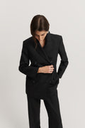 Tailored Double-Breasted Blazer