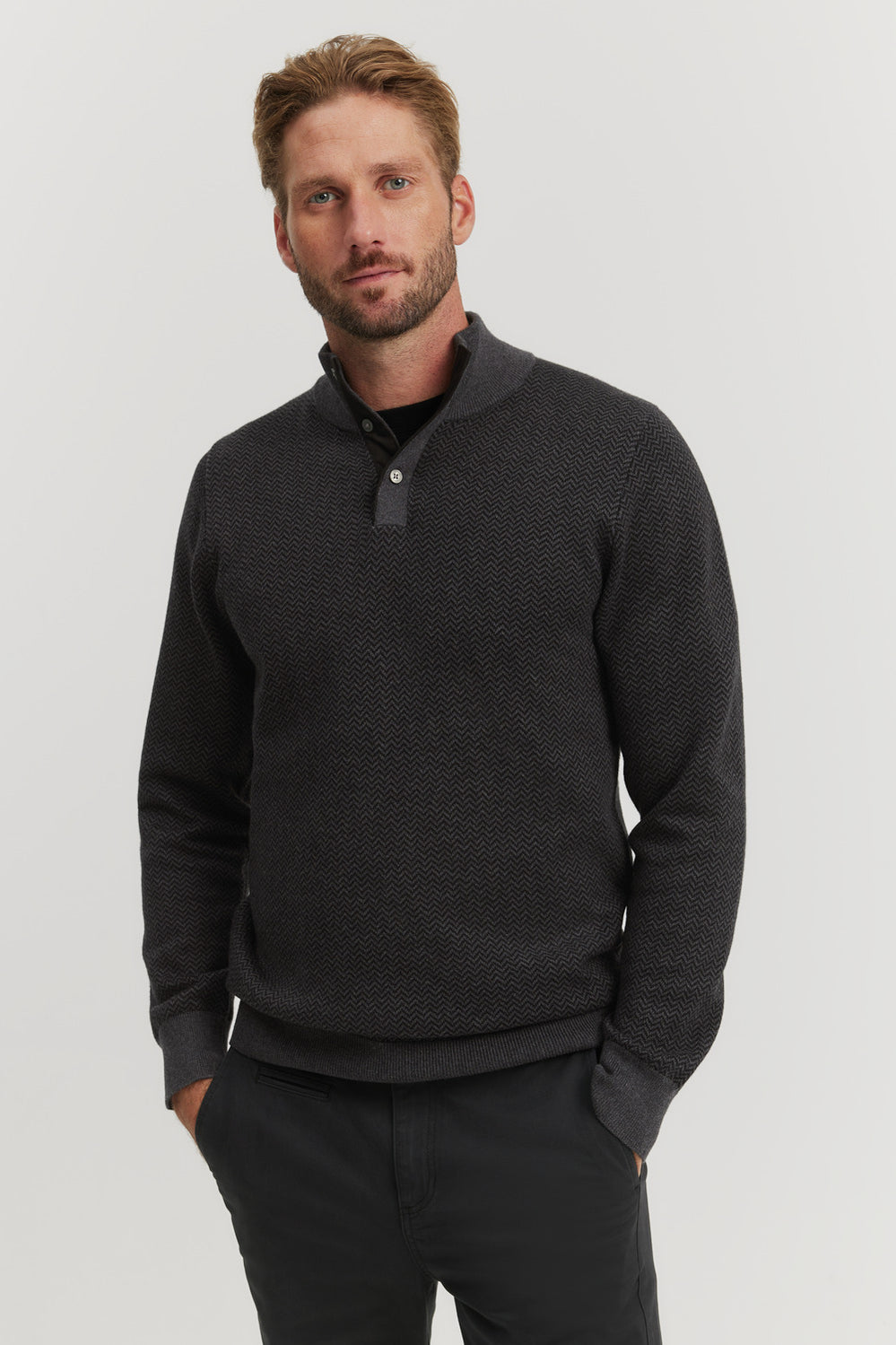 Mock Neck Knit