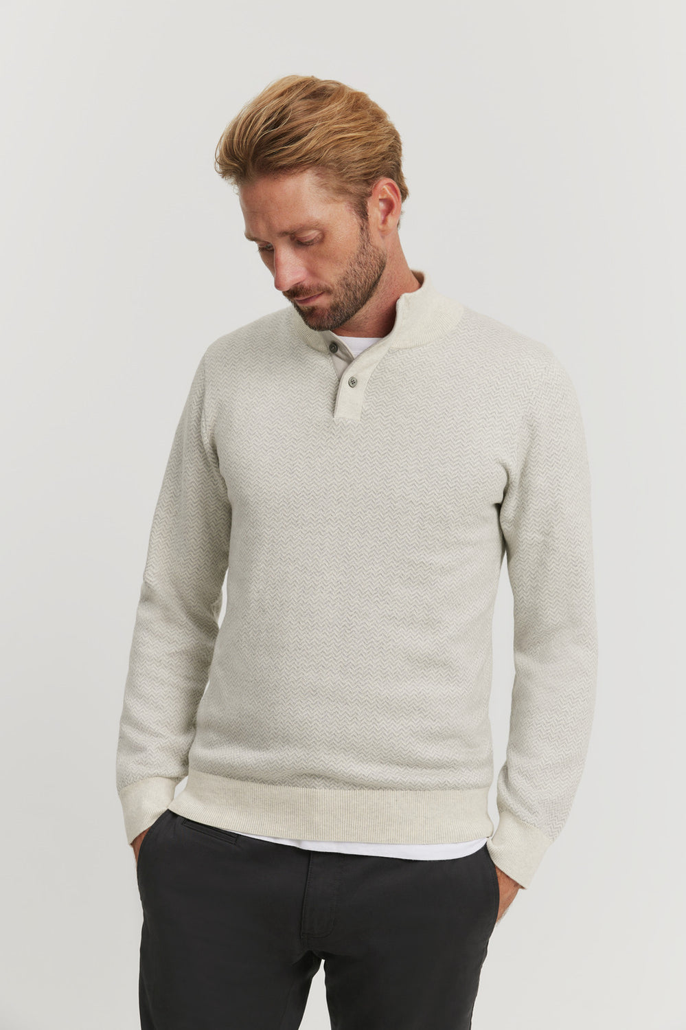 Mock Neck Knit