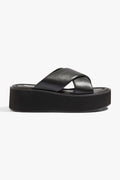 Carrie Leather Flatform