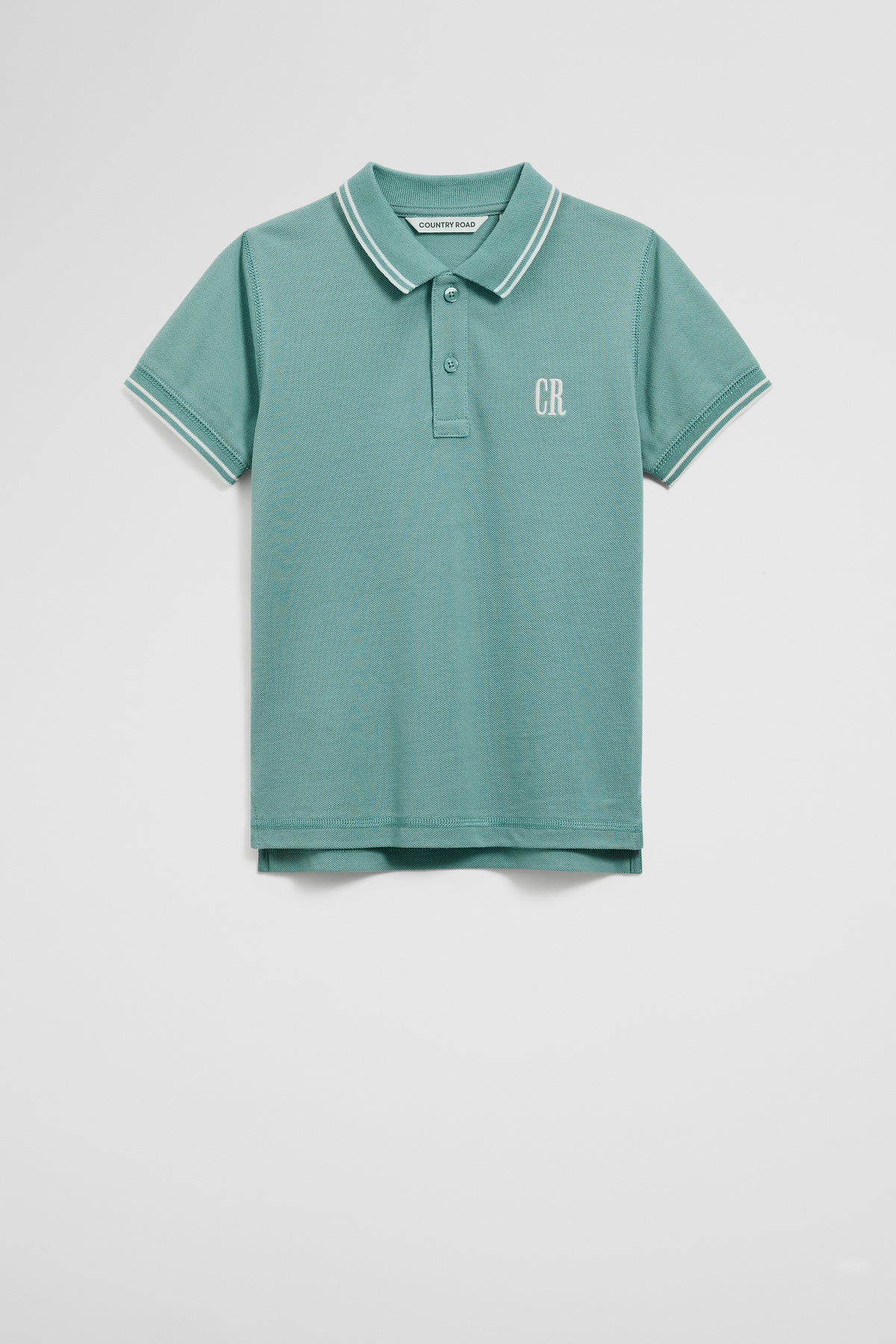 Organically Grown Cotton Logo Polo Shirt