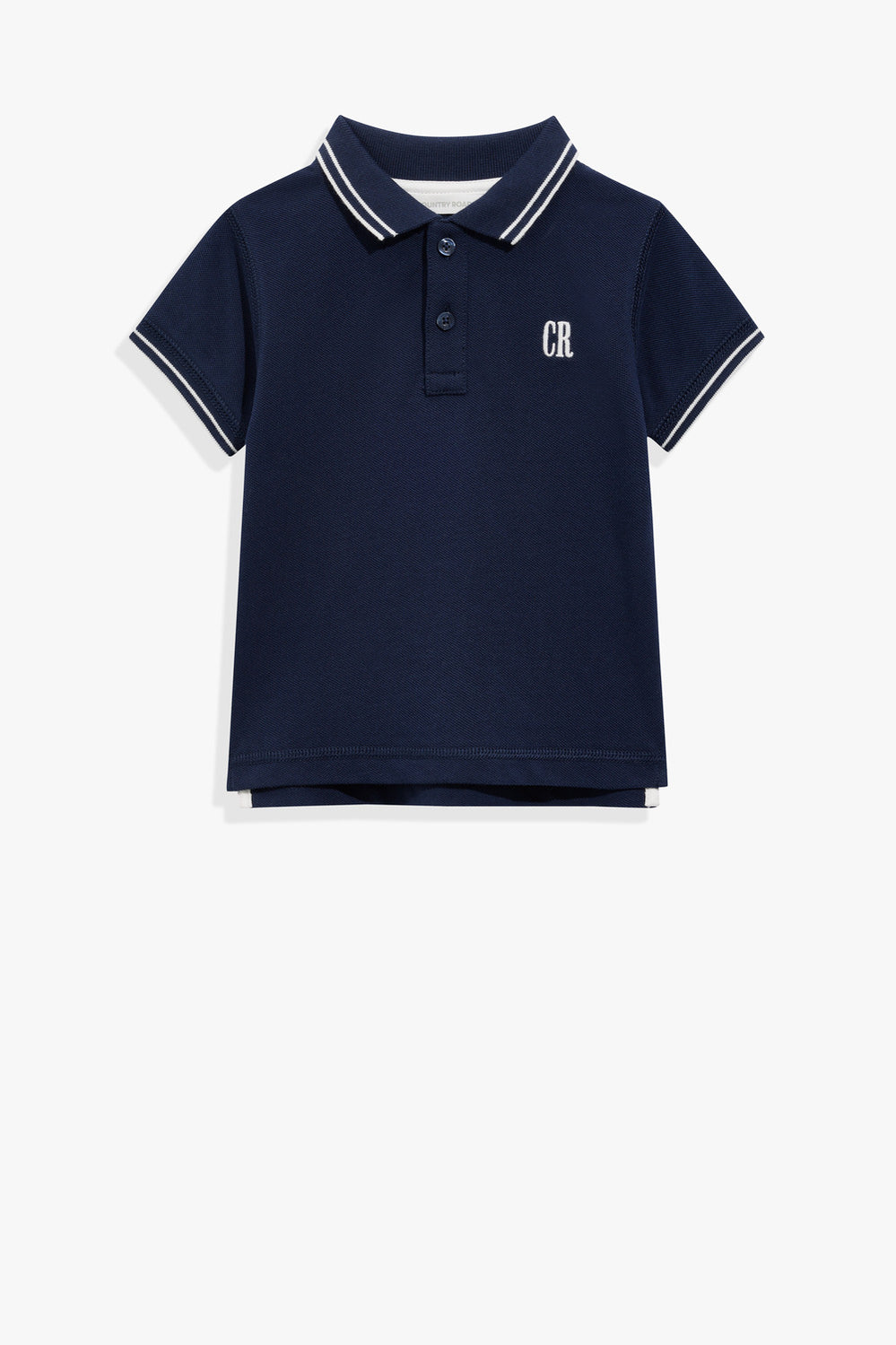 Organically Grown Cotton Logo Polo Shirt