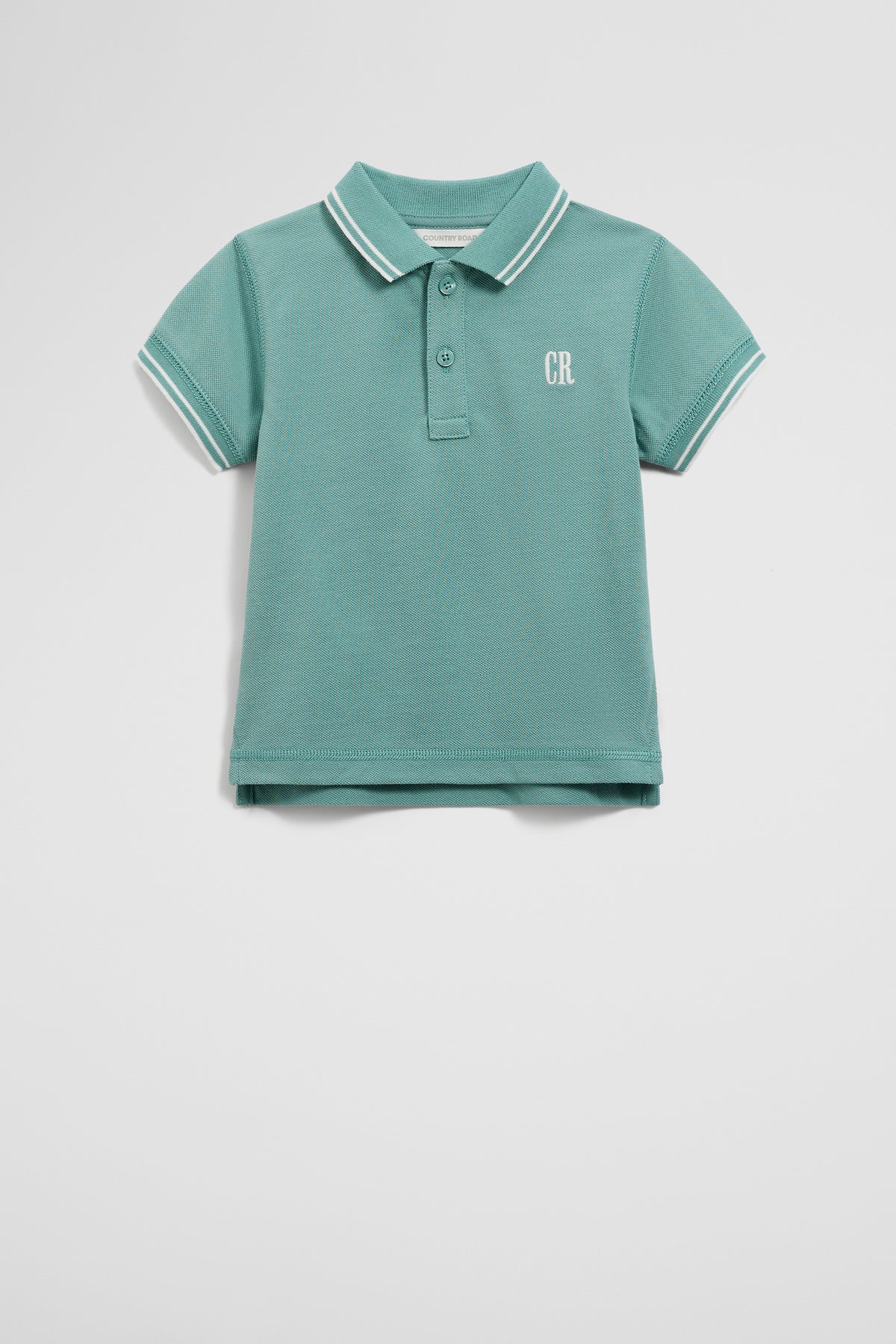 Organically Grown Cotton Logo Polo Shirt
