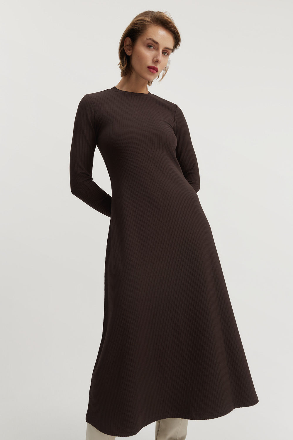 Midi Rib Dress