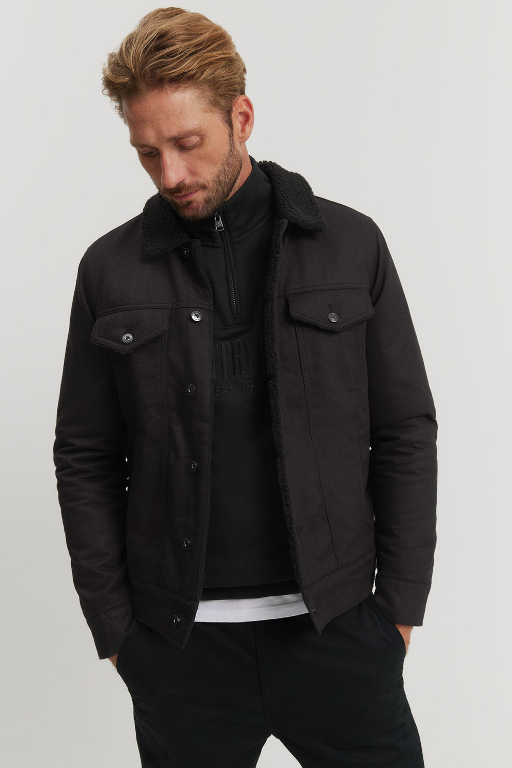 Sherpa Trucker Jacket