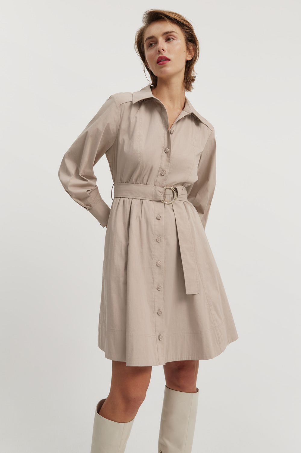 Cinched Mini Dress