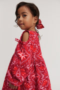 Stamp Print Dress