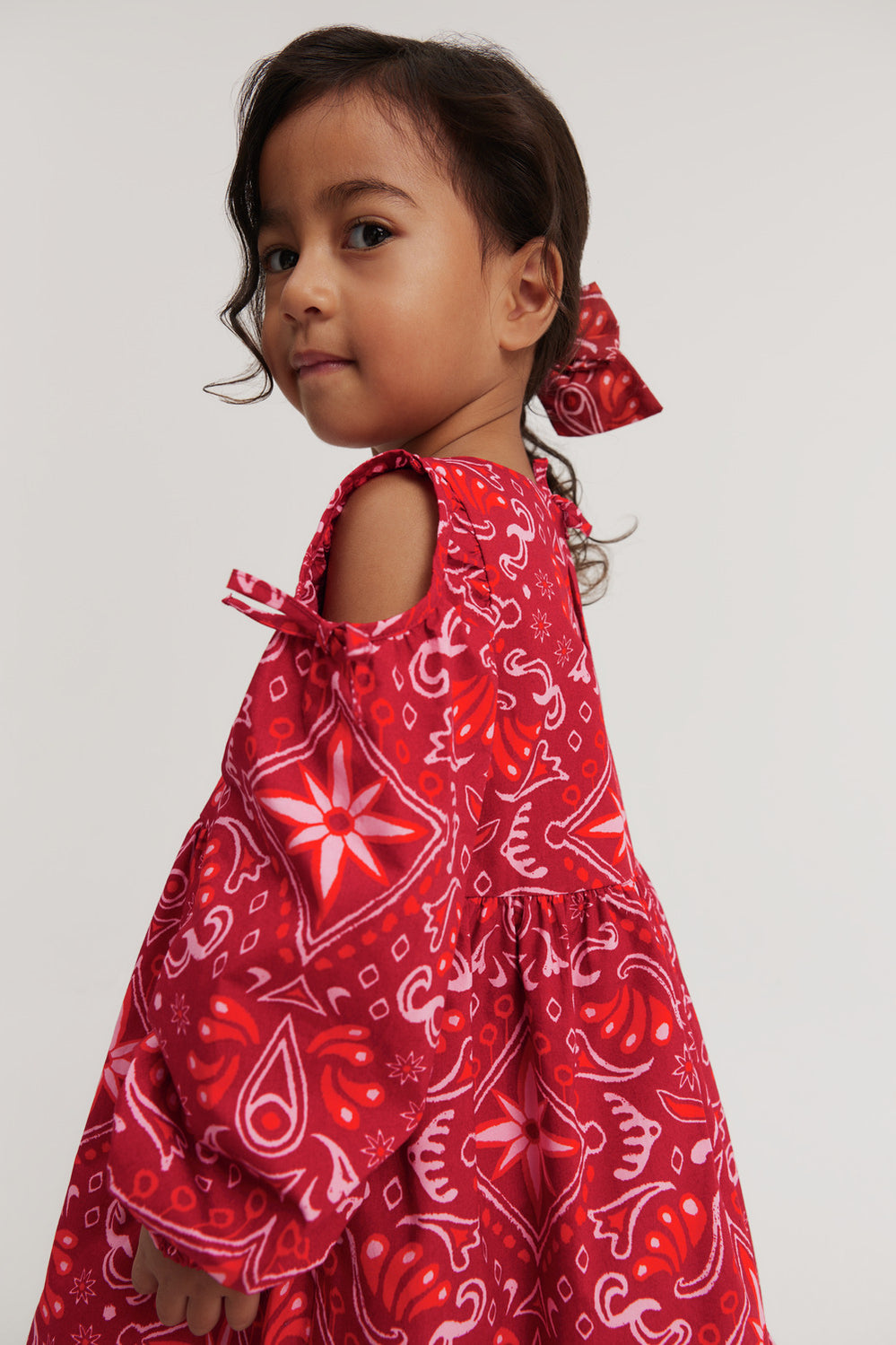 Stamp Print Dress