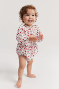 Broderie Long Sleeve Romper