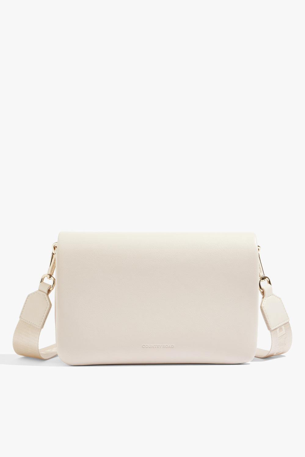 Flap Detail Crossover Bag