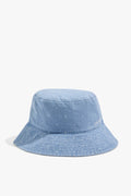 Cotton Chambray Bucket Hat