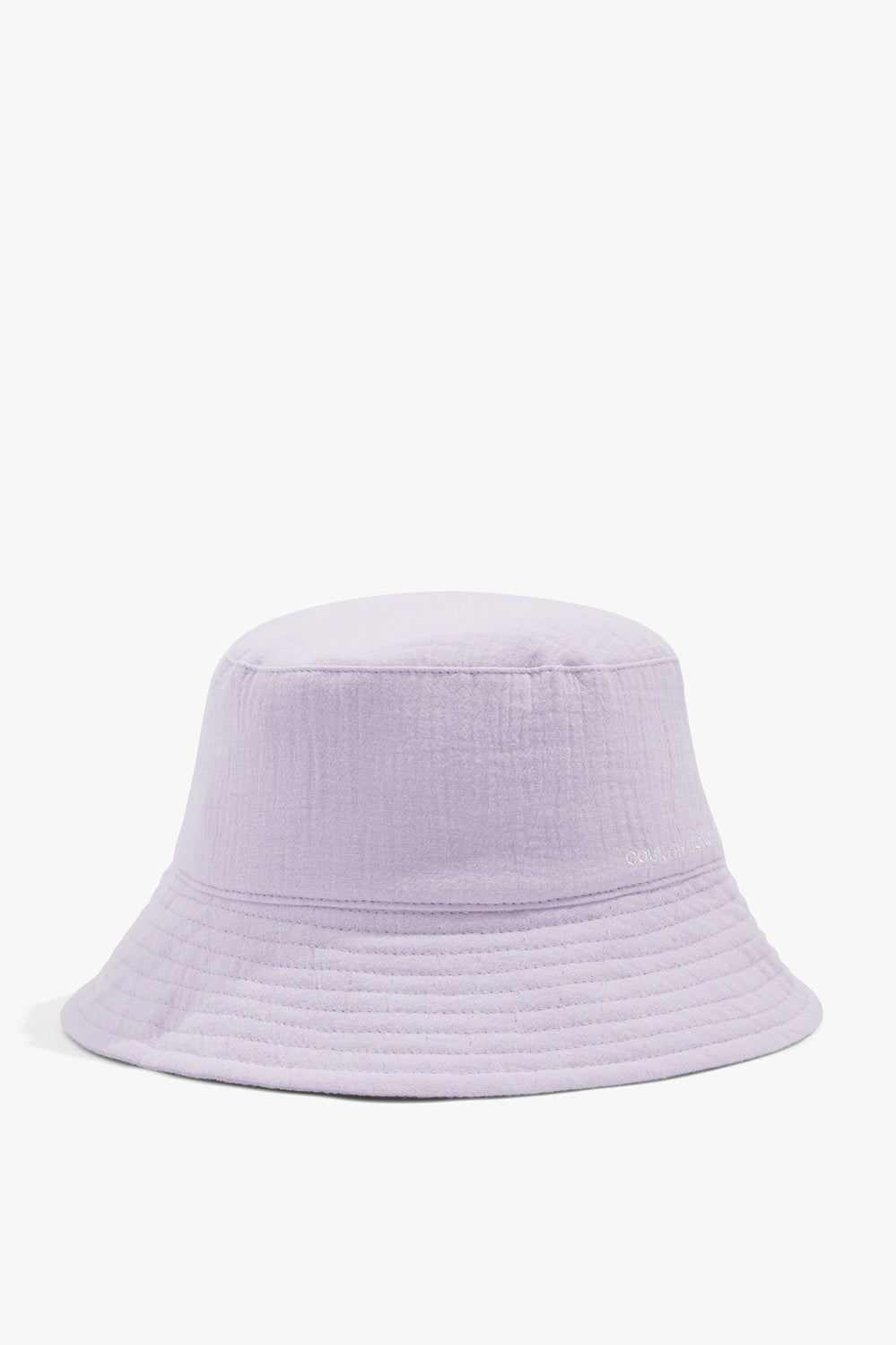 Cotton Textured Bucket Hat