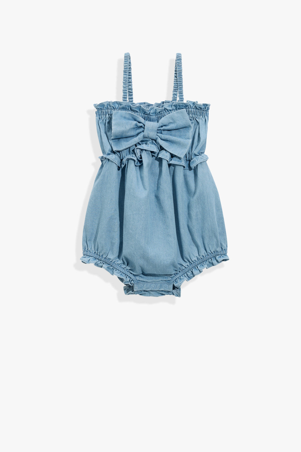Cotton Bow Romper