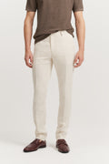 Tapered Fit Linen Pant