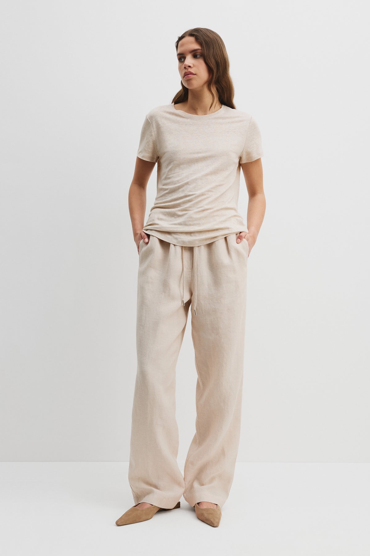 Linen Jersey T-Shirt
