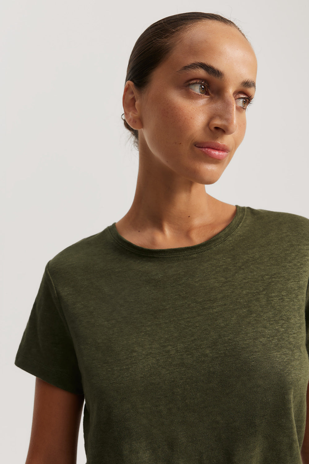 Linen Jersey T-Shirt