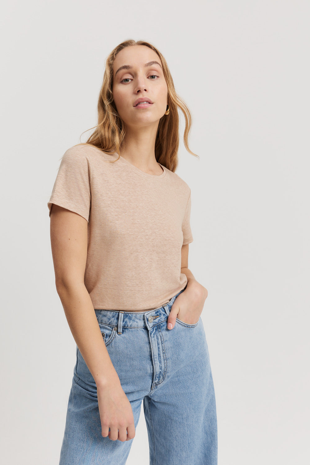 Linen Jersey T-Shirt