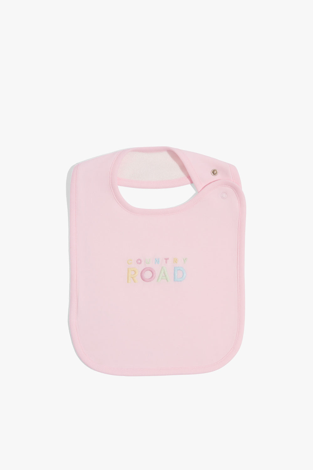 Cotton Logo Embroidered Bib