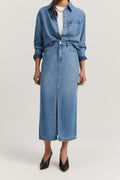 Maxi Denim Skirt