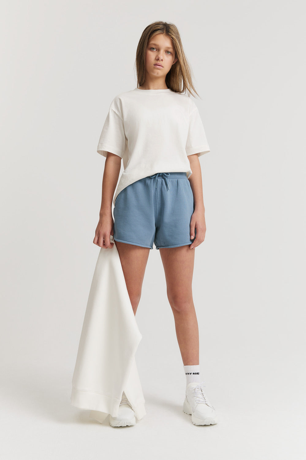 Teen Cotton Blend Sweat Short