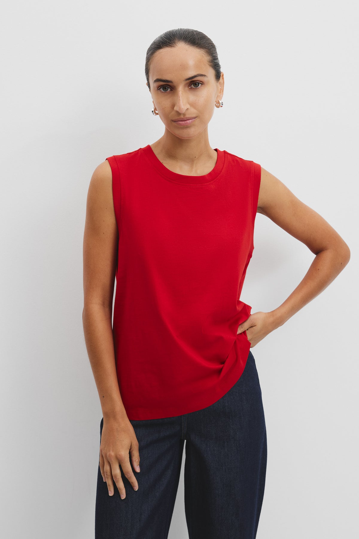 Australian Cotton Relaxed Tank