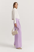 Cr X Re-Kin-Dle Poplin Cropped Shirt