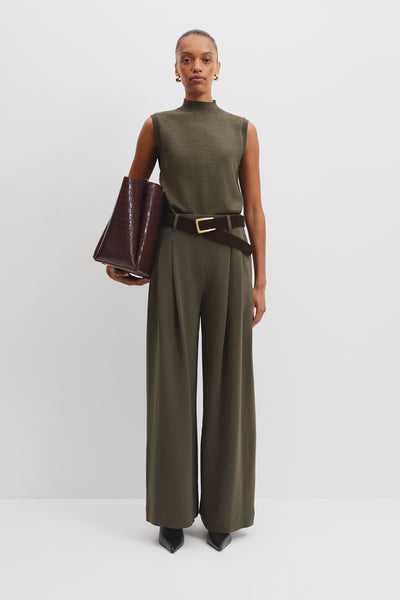 Soft Pleat Pant