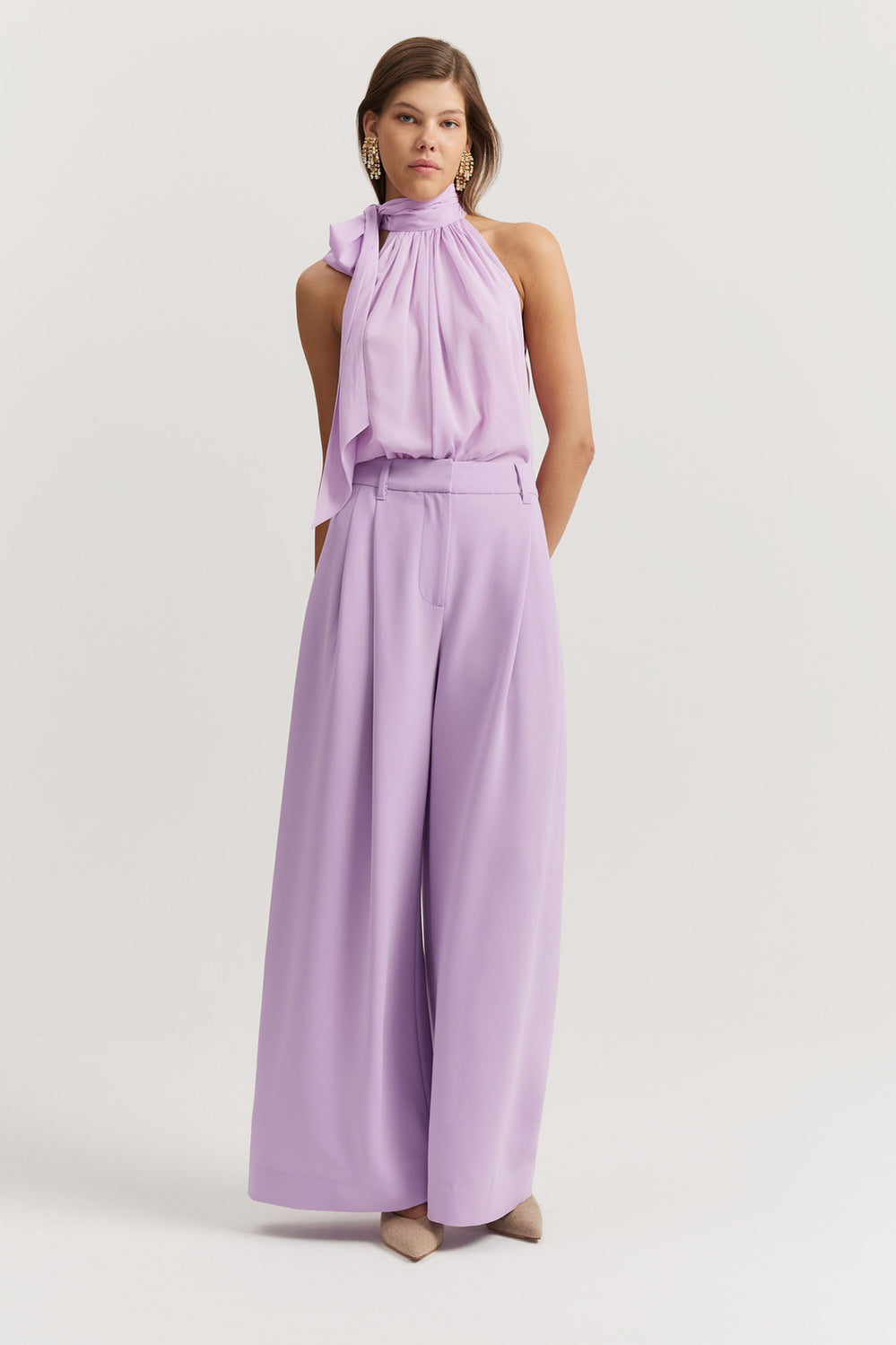 Soft Pleat Pant