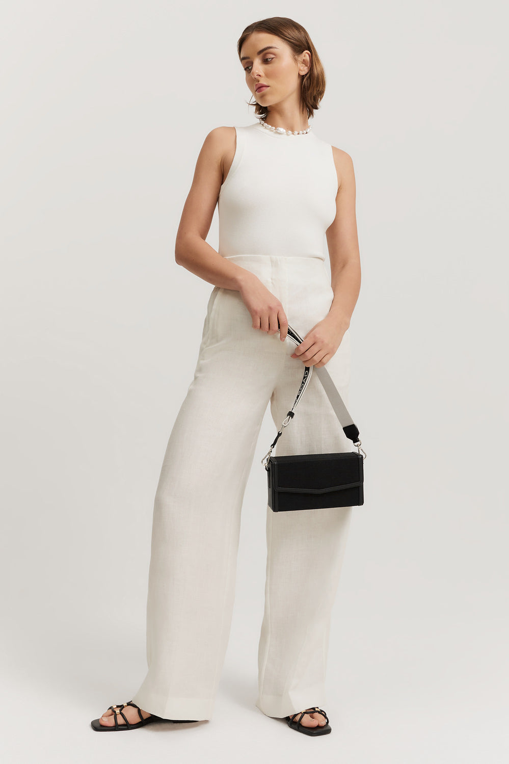 Linen Yarn Dyed Pant