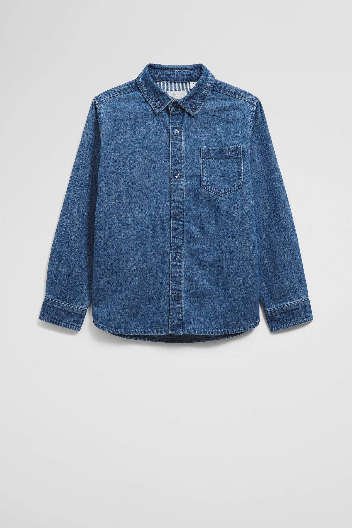 Cotton Chambray Shirt