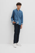 Teen Cotton Chambray Shirt